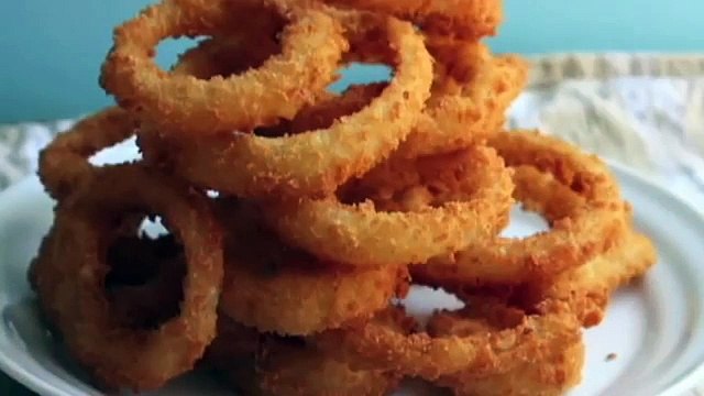 OLD FASHION ONION RINGS Recipe - How to Make Crispy Onion Rings