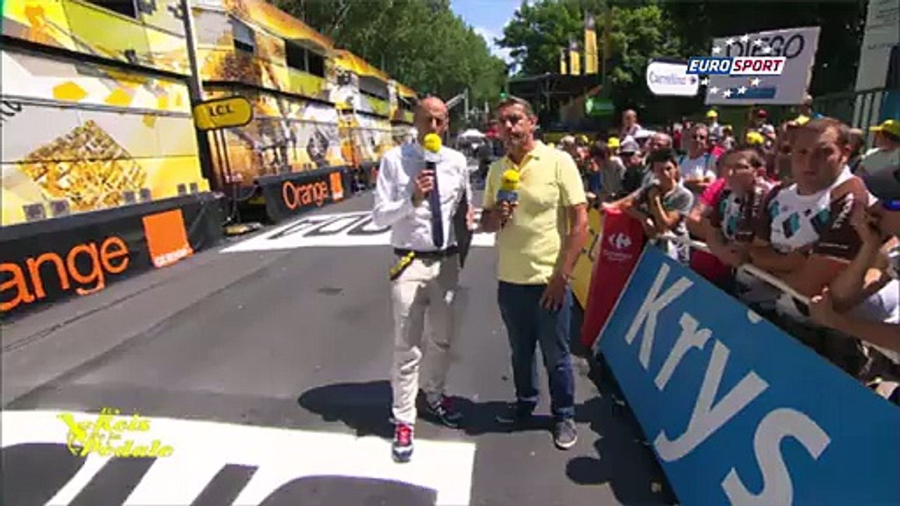 Crash on TDF
