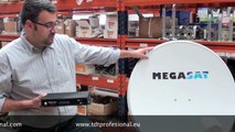 Antena Parabólica Motorizada para caravanas Megasat