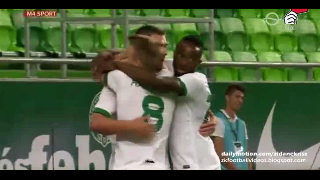 4-0 Zsolt Haraszti Goal | Ferencváros v. Go Ahead Eagles 09.07.2015