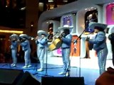 Mexican entertainers in a Dubai Mall