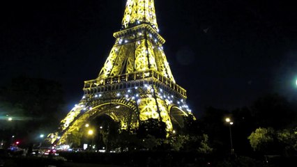 Tour Eiffel illuminée 2015