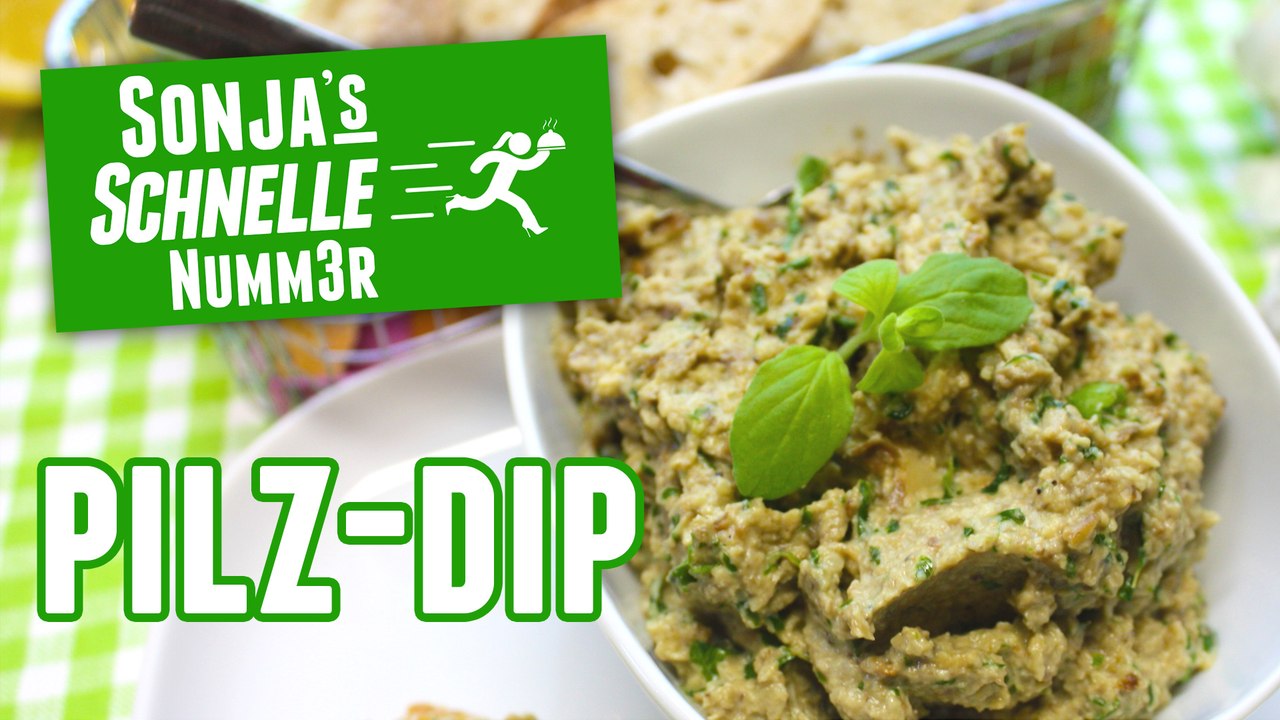 Pilz-Dip - Rezept (Sonja's Schnelle Nummer #70)