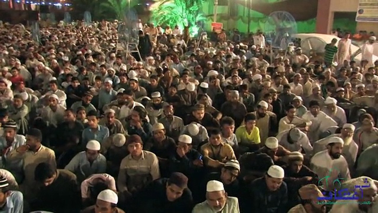 Dr Tahir-ul-Qadri addresses residents of Itikaf City 2015 (Day One) 2/5