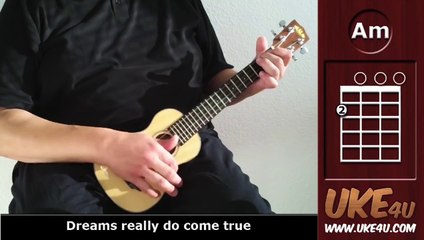 Somewhere Over The Rainbow ( IZ ) - Ukulele Tutorial - Chords, Lyrics