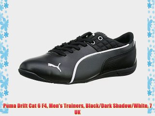 Puma Drift Cat 6 F4 Men's Trainers Black/Dark Shadow/White 7 UK