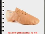 Bloch SO405 Split Sole Jazz Shoe - Tan - 6 UK