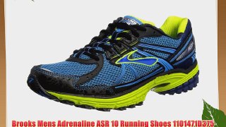 Brooks Mens Adrenaline ASR 10 Running Shoes 1101471D375 Brilliant Blue Midnight Blue/Tender