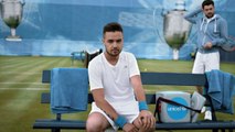 Andy Murray and Liam Payne team up at Queens Club to help Unicef beat disease