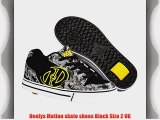 Heelys Motion skate shoes Black Size 2 UK