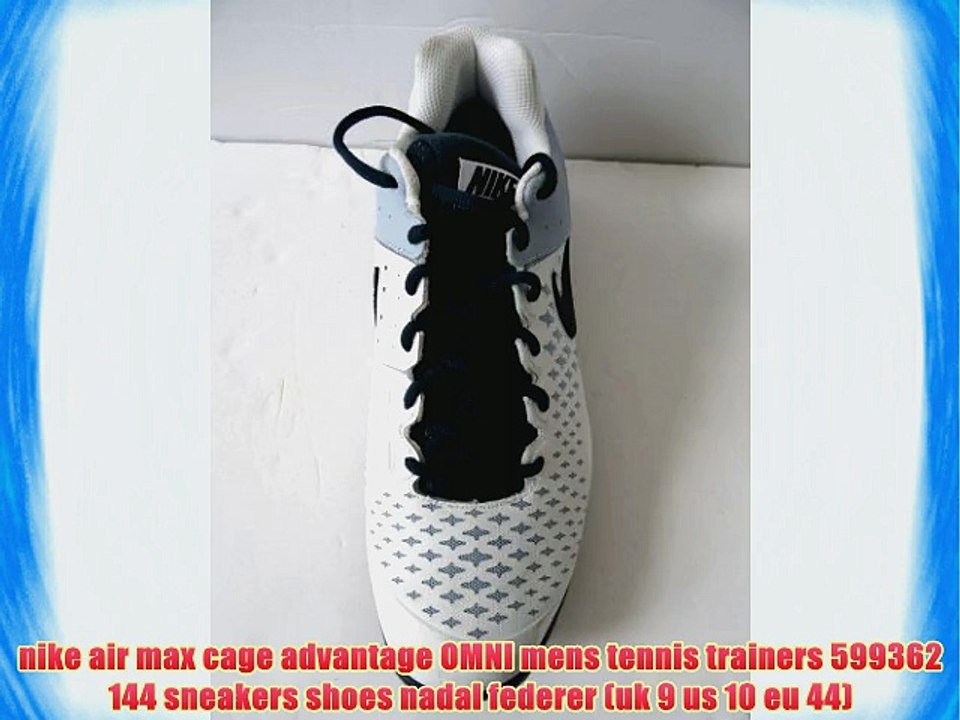 nike air max cage advantage OMNI mens tennis trainers 599362 144 sneakers shoes nadal federer