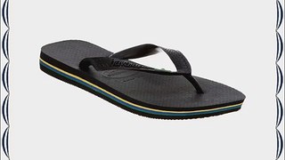 Havaianas Brazil Flip-flop Black Rubber - 6-7 Uk