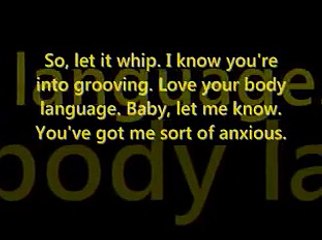 Dazz Band -- Let It Whip (lyrics on screen)