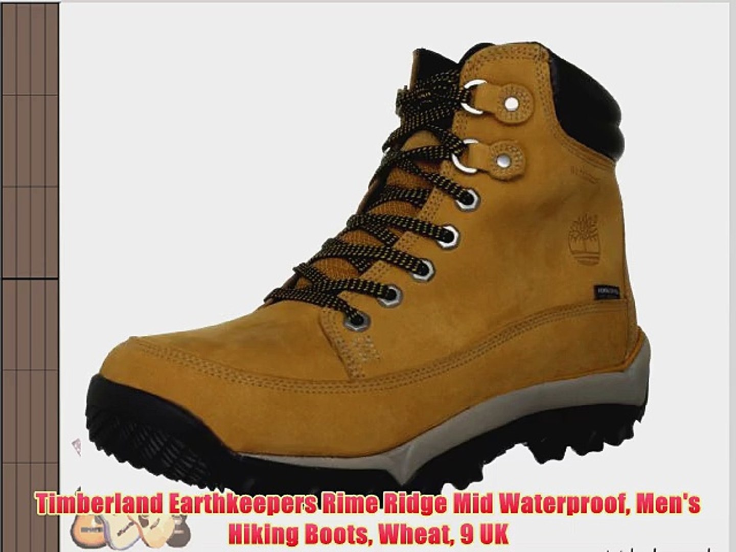 Timberland Earthkeepers Rime Ridge Mid Waterproof Men's Hiking Boots Wheat  9 UK - video Dailymotion