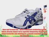 ASICS Men's Gel Resolution Tennis Shoes White/Royal Blue/Lightning 11 UK