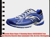 Brooks Mens Vapor 11 Running Shoes 1101591D544 True Blue/Electric/Electric Blue Lemonade 8