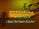 Echophone EC1-A Shortwave Receiver Demo