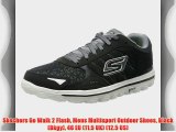 Skechers Go Walk 2 Flash Mens Multisport Outdoor Shoes Black (Bkgy) 46 EU (11.5 UK) (12.5 US)