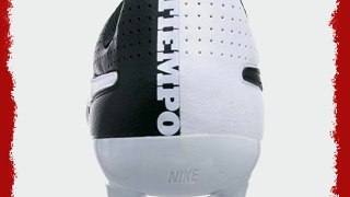 Nike Tiempo Genio Leather FG Fussballschuhe black-white - 425