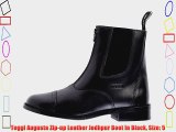Toggi Augusta Zip-up Leather Jodhpur Boot In Black Size: 5