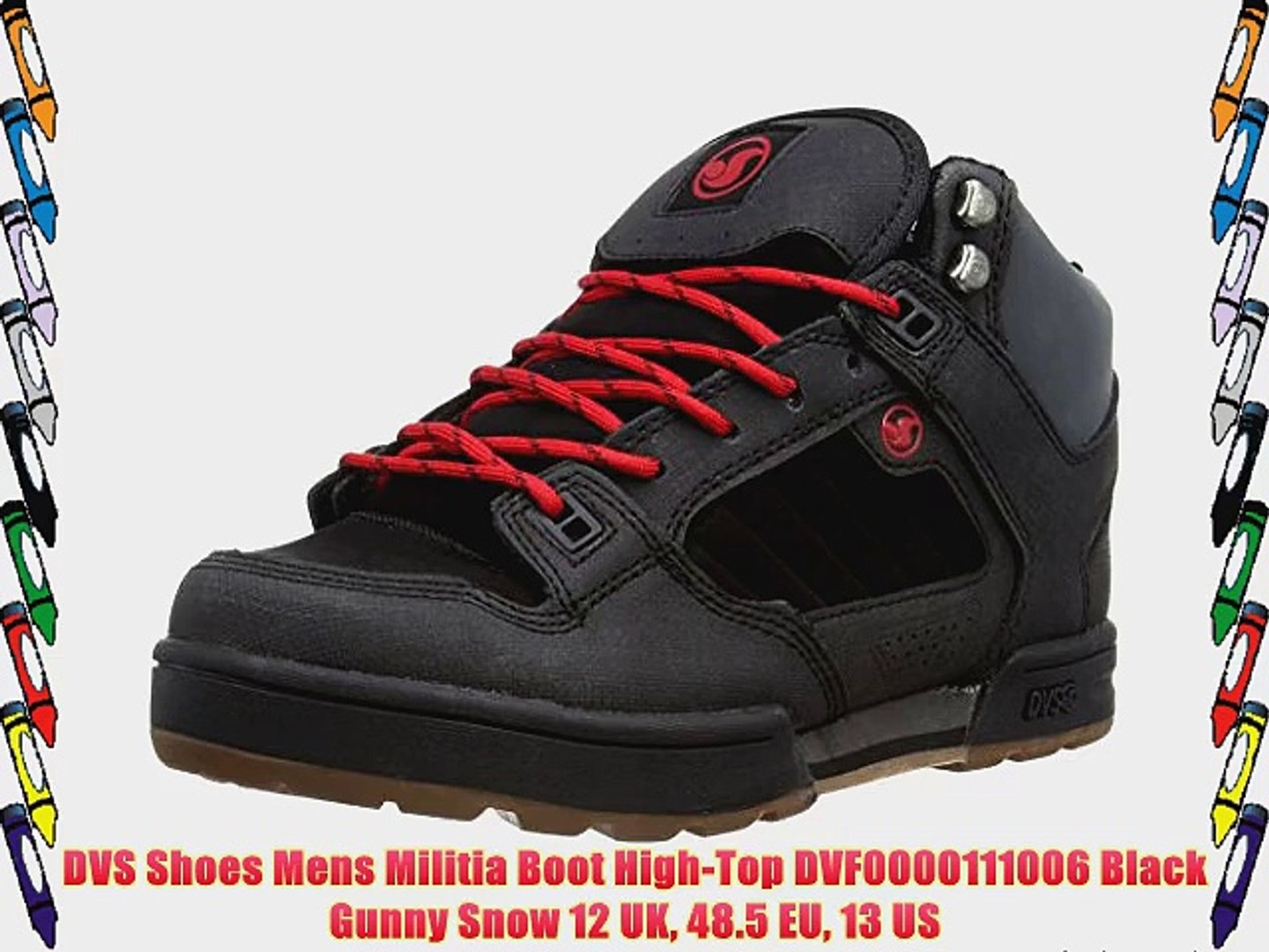 dvs high top shoes
