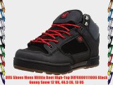 DVS Shoes Mens Militia Boot High-Top DVF0000111006 Black Gunny Snow 12 UK 48.5 EU 13 US