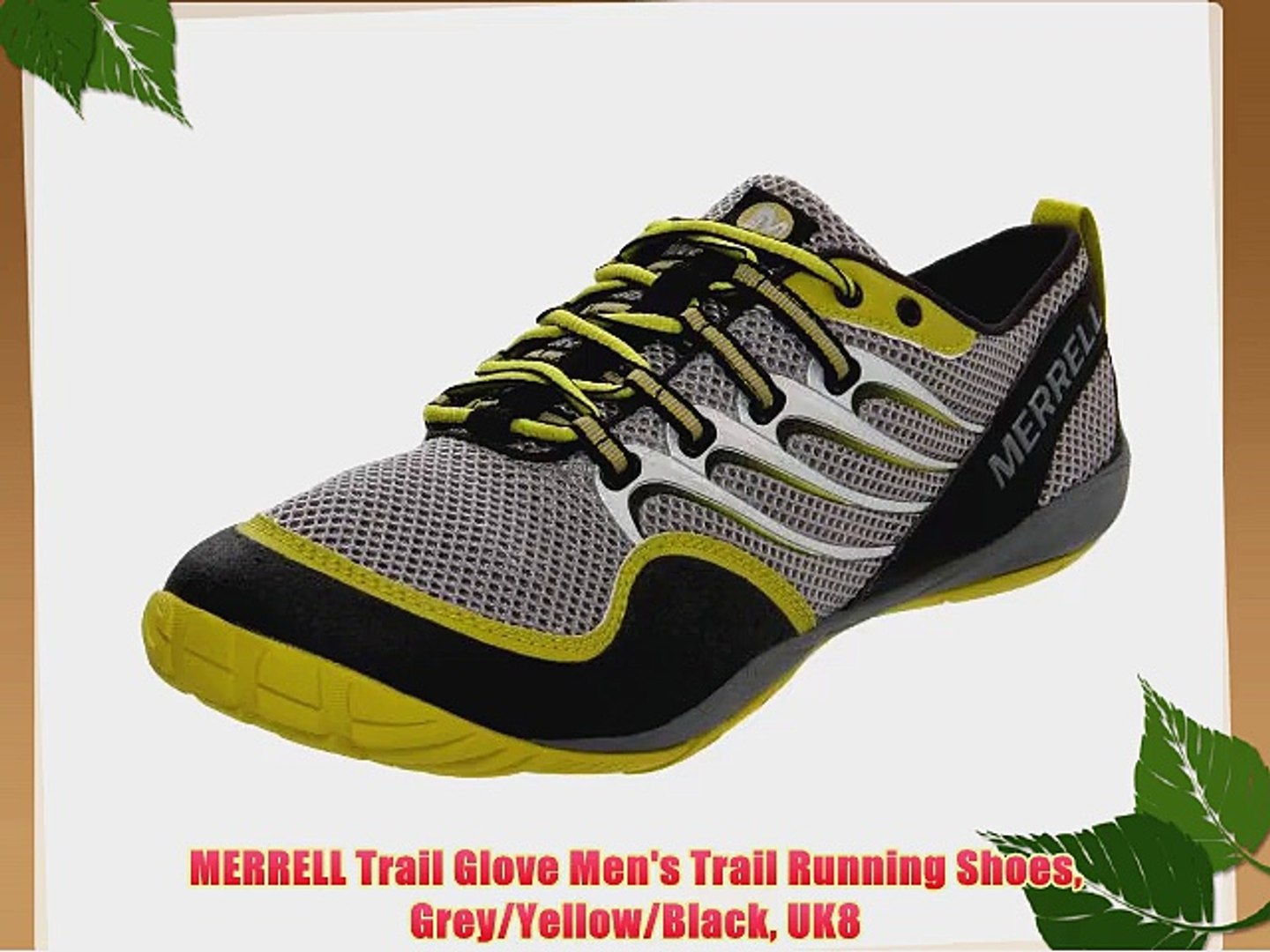 yellow merrell shoes