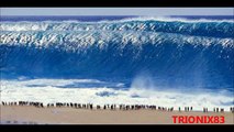 Las olas mas grandes del mundo surfeadas - La ola mas grande del mundo jamas surfeada, recopilacion