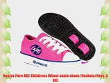 Heelys Pure HX2 Childrens Wheel skate shoes (Fuchsia/Navy 5 UK)