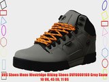 DVS Shoes Mens Westridge Hiking Shoes DVF0000169 Grey Snow 10 UK 45 EU 11 US