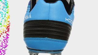 Kooga Men's Warrior LCST Boots - Black/Blue/White Size 11