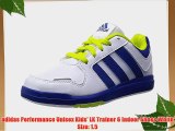 adidas Performance Unisex Kids' LK Trainer 6 Indoor Shoes White Size: 1.5