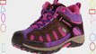 Merrell Chameleon Mid Lace Waterproof Girls High Rise Hiking Shoes Brown (Brown/Pink) 3 UK