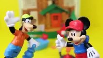 Mickey Mouse Clubhouse Goofy Donald Duck Lincoln Log Cabin Camping Building Lincoln Logs