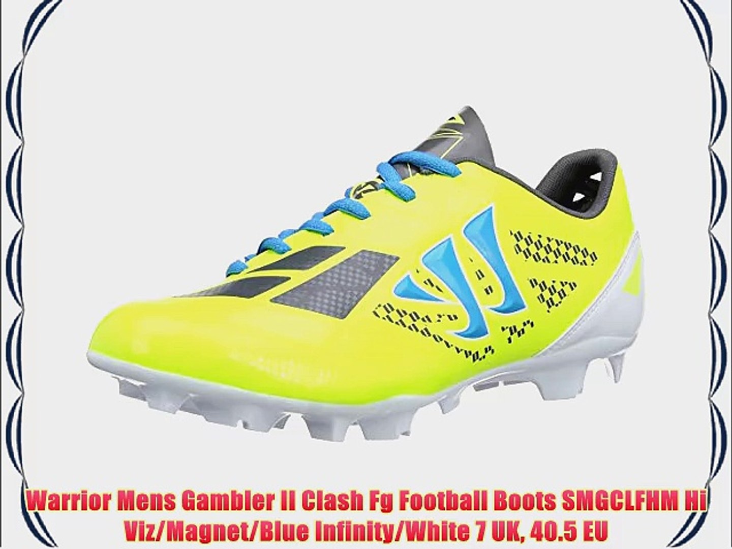 warrior gambler football boots
