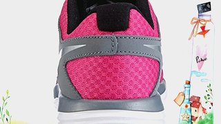 Nike Girls' Dual Fusion Lite (GS) Running Shoes Pink Pink (Hot Pink/Metallic Silver-Black-Cl