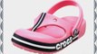Crocs  Crocband Toe Bumper Flip Pink Lemonade/navy Casual Sandal 11389-61v-105 4  4/5 Child