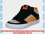 Etnies Junior Rvm Vulc Black/Black/Orange Fashion Sports Skate Shoe 4301000083 1 UK 2 US