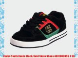 Etnies Youth Ronin Black/Gold Skate Shoes 4301000059 4 UK
