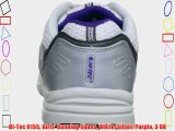 Hi-Tec R155 Girls' Running Shoes White/Silver/Purple 3 UK