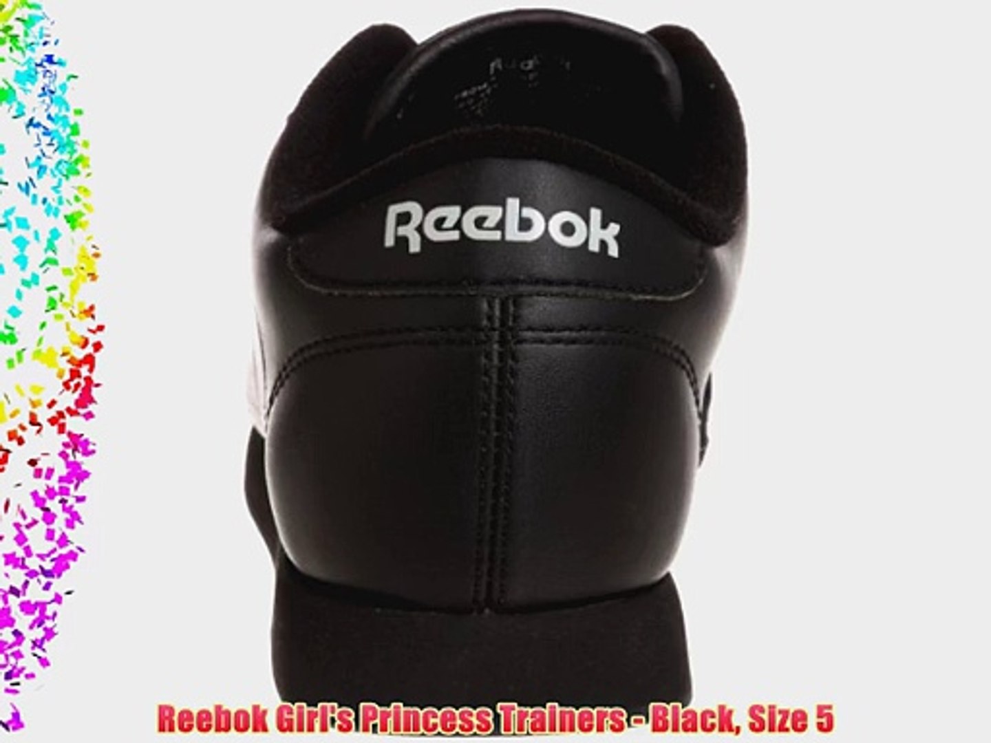 reebok princess trainers black