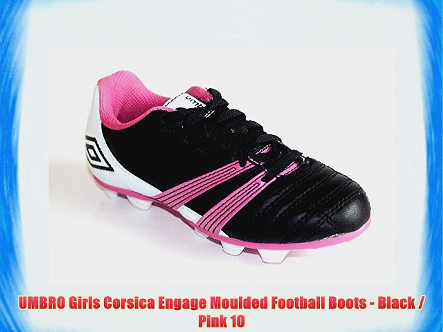 girls moulded football boots