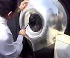Rare Video of cleaning and maintenance of Hajr e Aswad