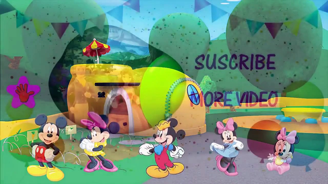 Finger Family Mickey Mouse -Nursery Rhymes For Children - Finger Family Song - Family Fing