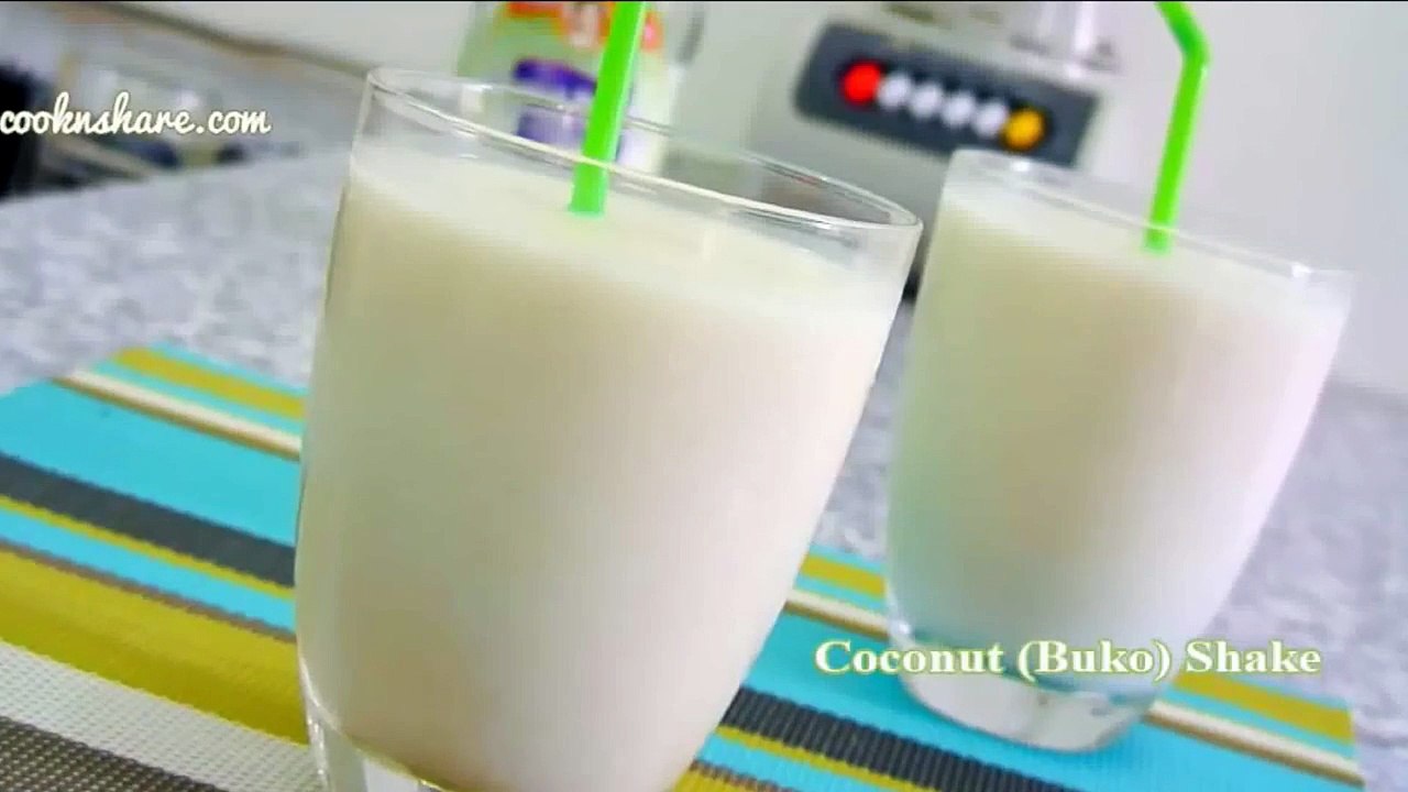Coconut (Buko) Shake