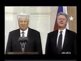Clinton Bursts Out Laughing, France, 1998
