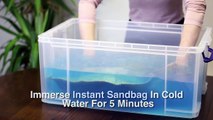 Instant Flood Sandbags