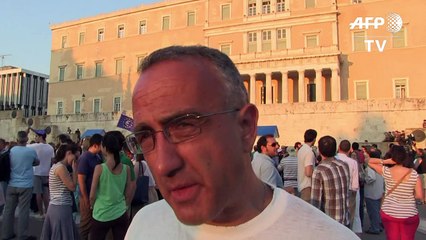 Greece: Pro-Europe rally in Athens