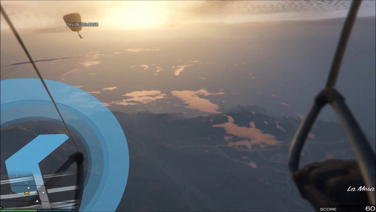 GTAV PC Parachutisme 1ère personne RPCP