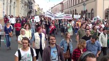 Protest Rosia Montana 01.09.2013 Cluj (Piata Unirii)